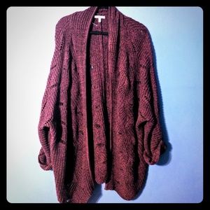 Maurice's Purple Slouchy Sweater